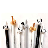 Doggie Gel Pen, Push and Click the Tail, Premium Pen by BC Mini
