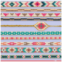 Beaded Bracelets Kit, Bead Loom by Djeco, Ages 9 +
