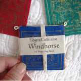 Miniature Tibetan Prayer Flag Garlands, THREE sets, Hand Made, Fair Trade