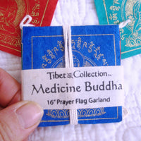 Miniature Tibetan Prayer Flag Garlands, THREE sets, Hand Made, Fair Trade