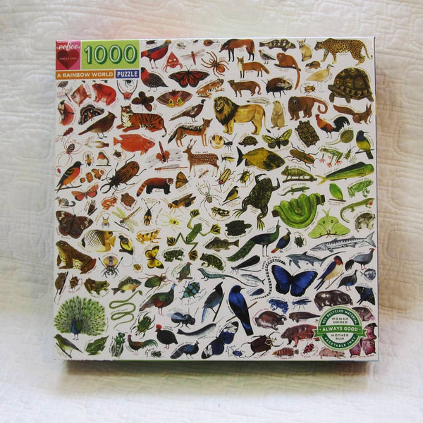 A Rainbow World 1000 Piece Puzzle, Ages 8 - Adult
