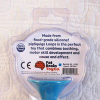 PipSqigz Loops Rattle, Teether with Suction Cup, Ages 6 mo.+