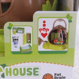 Timber Tots Hazelnut House, Take-Along Playhouse, Ages 2+