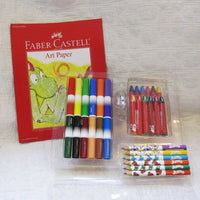 Faber-Castell Young Artist Coloring Gift Set, Handy Pouch, Ages 4+