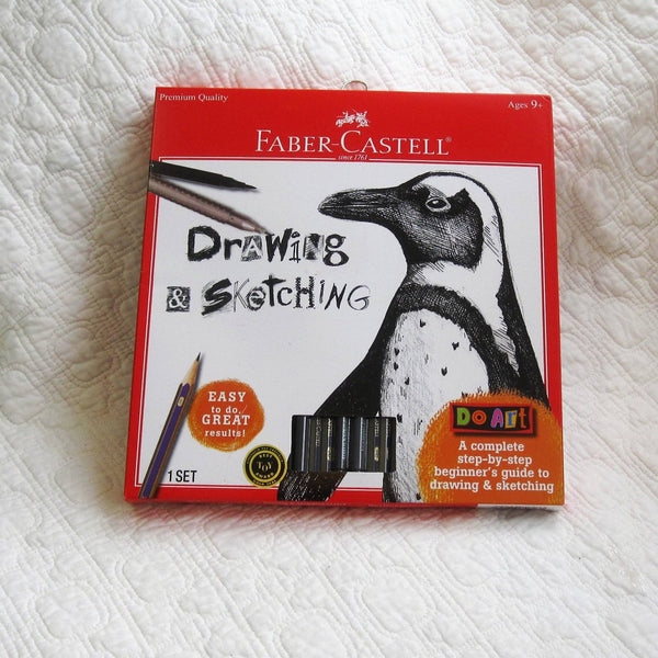 Faber-Castell Drawing and Sketching Kit, Ages 9+