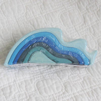 Grimm's Small Waterwaves Wooden Stacker, Ages 3+