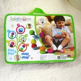 Lalaboom Developmental Snap Beads, 48 pieces in Tote, Ages 10 mo. - 36 mo.