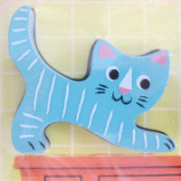 Animal Friends Wooden Chunky Puzzle By Janod, Ages 18 - 36 mo.
