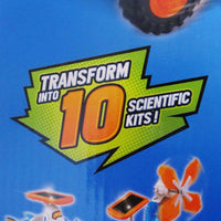 Robot Kit, "Ten in One" Renewable Alternative Energy, No Batteries,  Ages 8+