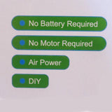 OWI Robotikits Air Power Racer Kit, No Batteries, Alternative Energy, Ages 6+