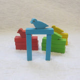 Bird Tower Stacking Game by Plan Toys, Ages 3+, Sustainably Made, Wood