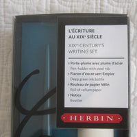 Belle Epoque Historical Writing Set, Fountain Pen and Ink