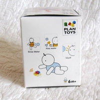 Baby Car Rattle and Teether by Plan Toys, Ages 6 mo. +