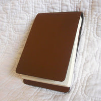 Recycled Leather Memo Pad Holders, Italian Modern Style by San Lorenzo