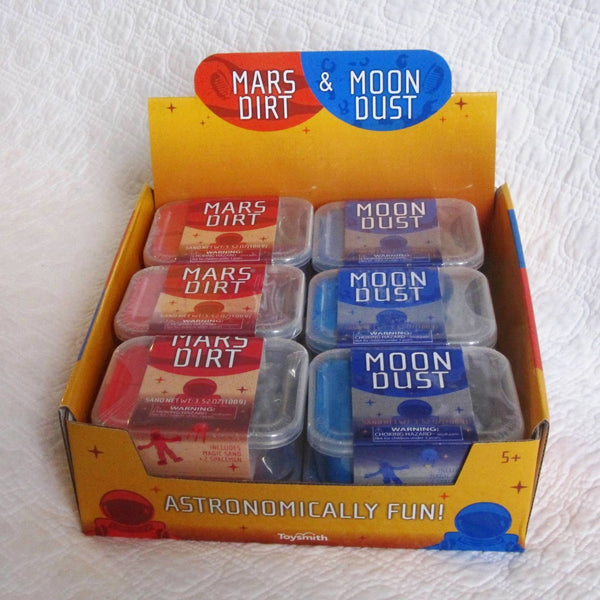 Mars Dirt or Moon Dust, Space Exploration Pretend Play Set, Ages 5+