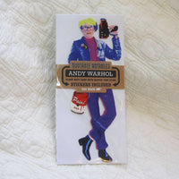 Andy Warhol "Quotable Notable" Die Cut Silhouette Greeting Card