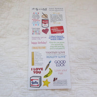 Andy Warhol "Quotable Notable" Die Cut Silhouette Greeting Card