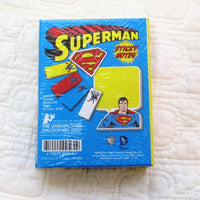 Superman Sticky Notes Booklet for Work or School, Ages 7 to Adult