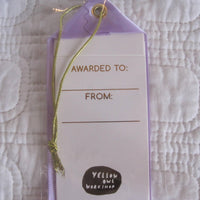 "You Are Magic" Award Ribbon Note