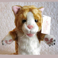 Ginger Cat Puppet, Long Sleeve Style, Ages 3+