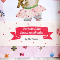 "Aiko" Little Notebooks and Pencils — Adorable! French Artist Designed, Ages 6+