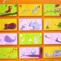 Mom and Baby First Puzzle by Djeco, Premium French Brand,  Ages 2+