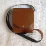 Cross Body Bag, Recycled Leather, Italian Style by San Lorenzo, Unisex